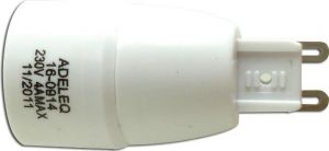 Adaptor dulie G9->E14 Plastic