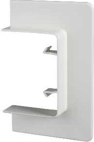 Optiline 45 - cadru de perete/plafon - pc/abs - alb - Sisteme de canale optiline 45 - 75x55 mm - Optiline 45 - ISM10105 - Schneider Electric