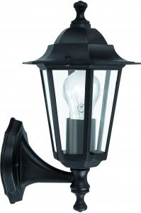 Aplica LATERNA 4 Exterior 1x60 W Negru 22468 Eglo
