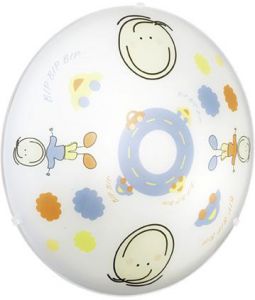 Aplica, Plafoniera JUNIOR 2 2x60 W Alb 88972 Eglo