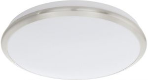 Plafoniera Led MANILVA 18 W Alb, Nichel mat 93499 Eglo