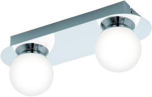 Aplica, Plafoniera Led MOSIANO 2x3.3 W Alb, Crom 94627 - Eglo