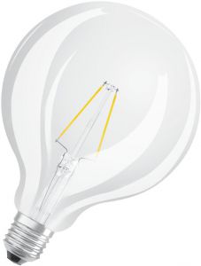 Bec Led Tip Glob PARATHOM RETROFIT CLASSIC GLOBE 2W E27 Alb Cald 4052899962101 - Osram