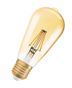 Bec Led Decorativ Dimabil Vintage 1906 LED 6.50W E27 Alb Cald 4052899972360 - Osram