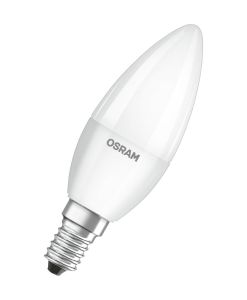 Bec Led Forma Lumanare LED VALUE CLASIC B 5W E14 Alb Rece 4052899971066 - Osram