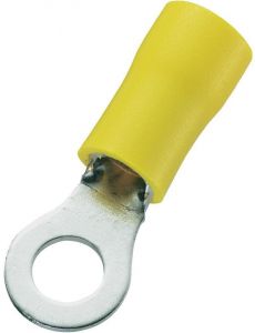 Papuc inelar izolat cupru M8 6mm2 Galben 01-413 - Adeleq
