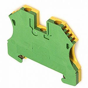 Clemă şir industrială PE WPE 4mm2 Verde-galben 1010100000 - Weidmuller