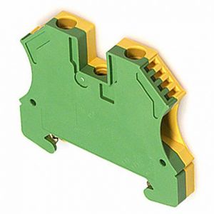 Clemă şir industrială PE WPE 6mm2 Verde-galben 1010200000 - Weidmuller