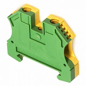 Clemă şir industrială PE WPE 10mm2 Verde-galben 1010300000 - Weidmuller