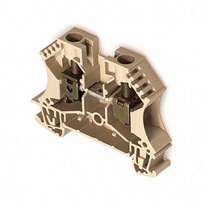 Clemă şir industrială WDU 10mm2 Bej inchis 1020300000 - Weidmuller