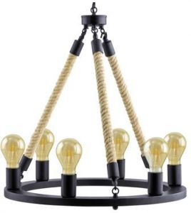 Candelabru FINDLAY 6x60W D:560mm 49694 - Eglo