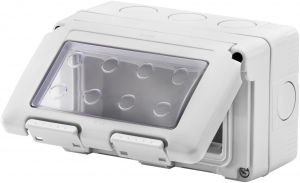 Doza Aparenta Ip55 Oriz. 4(4X1)M GW27044 - Gewiss