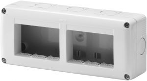Doza Aparenta Ip40 Oriz. 6(2X3)M GW27005 - Gewiss