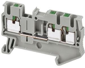 Clema Push-In, 3Pt, 2,5Mm², Gri