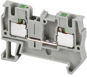 Clemă Push-In, 2Pt, 4Mm², Gri