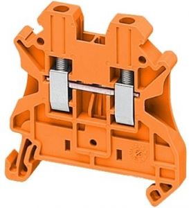 Clemă Cu Şurub, 2Pt, 2,5Mm², Orange