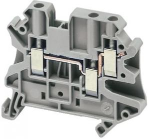 Clema Cu Surub, 3Pt, 4Mm², Gri