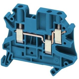 Clema Cu Surub, 3Pt, 4Mm², Bleu