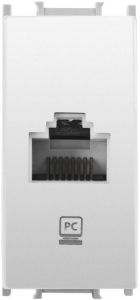 THEA OPTIMA Priza simpla date 1 modul Utp Cat.5E Rj45 Alb - Panasonic