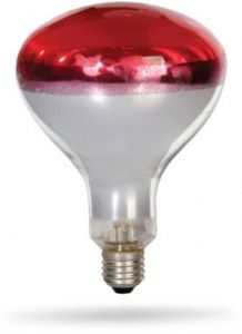 Bec infrarosu 150W E27 - Delux
