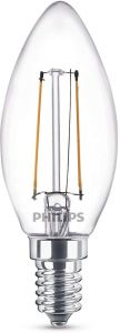 Bec Led Forma Lumanare LED Classic Filament B35 CL 2 25W 2700K 250lm E14 15.000h Philips