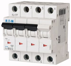 Siguranta automata PL4-C10/3N 10A 4.5Ka 3P+N-Eaton