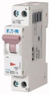 Siguranta automata PLN6-B32/1N-DE 32A B 1P+N 6kA 263275 - Eaton