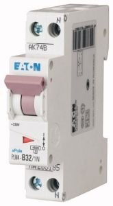 Siguranta automata PLN4-C32/1N 32A 1P+N 4.5kA-Eaton