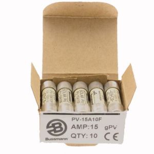 15Amp 1000V Dc Solar Ferrule 10 X 38Mm -Eaton
