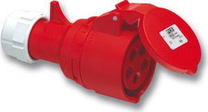 Priza industriala 4P 32A Mobil IP44 APCE-224-6 - PCE