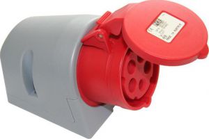 Priza industriala 5P 32A Aplicat IP44 APCE-125-6 - PCE