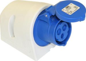 Priza industriala 3P 32A Aplicat IP44 APCE-123-6 - PCE
