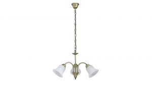 Candelabru FRANCESCA 3x40 W Alabastru, Bronz 7373 Rabalux