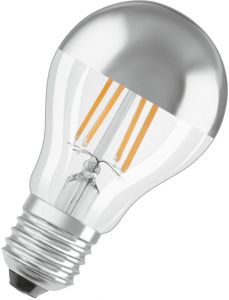 Bec Led Forma Clasica PARATHOM CLASSIC A MIRROR 6.50W E27 650lm A60 Nedimabil 2700k Alb Cald Osram