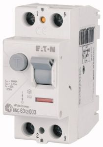 Siguranta automata cu protectie diferentiala 2P 63A 30mA 6kA HNC-63/2/003 194692 - Eaton