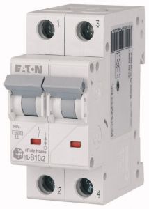 Siguranta automata 2P 10A 4.5kA B HL-B10/2 194759 - Eaton