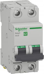 Easy9 Siguranta automata 2P C 63A 4.5kA EZ9F32263