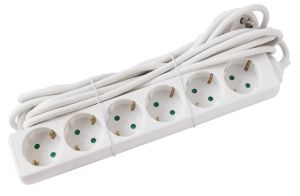 Prelungitor 6 prize 5 m 3x1.5mm2 Strohm