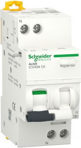 Acti9 iCV40N Intrerupator Automat Diferential RCBO 1P+N C 20A 30mA 6kA AC A9DE3620