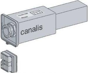 Canalis - unit. alimentare pt. kbb - 40 a - montaj stanga - alb - Bara capsulata-canalis kbb - Canalis - KBB40ABG4W - Schneider Electric