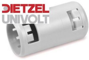 Element cuplare KM TURBO tub flex 20mm GRI DESCHIS