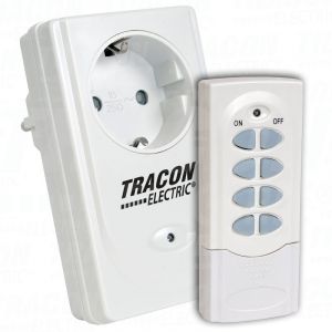 Priză cu telecomandă 230VAC, 50Hz, 3600W, IP20, 433,92MHz