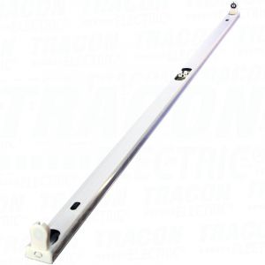 Corp de iluminat deschis, pt. tuburi luminoase T8, cu LED 230 VAC, max. 22 W, 1200 mm, G13