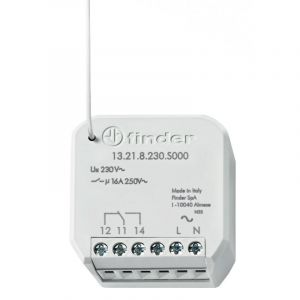 Actuator multifuncțional 1 Canal BLISS2 , 16A, Wireless, montaj în doză