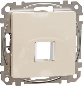 SEDNA Design Placa pt RJ45, HDMI, VGA Rj45 Bej