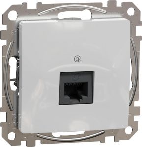 SEDNA Design Priza simpla date Rj45 Utp Cat.5E Aluminiu