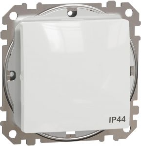SEDNA Design Intrerupator cap scara Conexiuni fara surub 10AX IP44 Alb