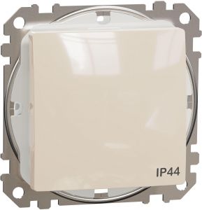 SEDNA Design Intrerupator cap scara Conexiuni fara surub 10AX IP44 Bej