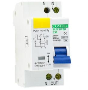 Intrerupator diferential RCBO 1P+N 25A 30mA 6kA C MF0001-18105