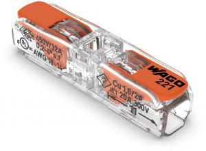 Clema de conexiune fara surub in linie 0.2-4mm2 - Wago